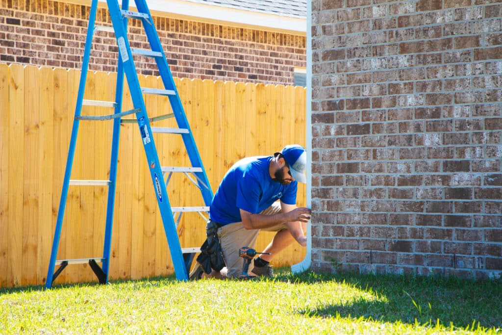 downspout repair Daphne al